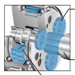 1 RV-E Serisi Redüktör | 2 Aşamalı Redüksiyon Yapısı